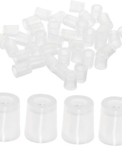 Adaptateur pour Distributeur Cosmétique 80 Pièces en Plastique | Contrôle Précis du Dosage, Outil Multifonction, pour Huiles Essentielles et Remède Oraux