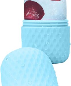 Rouleau de Glace Rafraîchissant pour Yeux Roller en Silicone pour les Yeux | Soins Visage à Froid avec Poignée Ergonomique Portable pour Maison et Extérieur