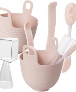 Healvian 2ensembles Kit de Bols pour Masques Faciaux et Pinceau Outils de Soin Peau Soi-même pour Femmes et Jeunes Filles