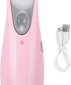 Recourbe-cils électrique, outil de recourbe-cils chauffant, rechargeable par USB, avec contrôle de la température, accessoire de beauté rose portable et convivial pour femmes et