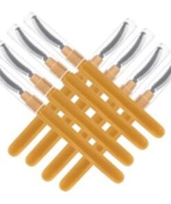 Healeved 24pièces Brosse à Cils Outils De Maquillage Portables Pour Mascara Et Sourcils Accessoires Élégants Pour Voyage