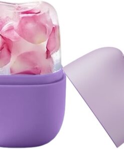 Rouleau à Glace Visage Femmes Outil de Massage | Rouleau Facial Réfrigérant à Réduction des Gros Pores pour Adultes Maman Hommes Femmes Cou Yeux Soin Peau Routine