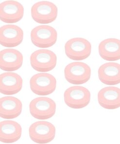 Housoutil 18rouleaux Ruban Adhésif Pour Extension De Non Tissée Isolante Pour Peau Yeux Outil Pratique Pour Salon Et Usage à Confortable Et Respirant Facile à Appliquer Et Retirer