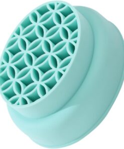 ULTECHNOVO Bol de Nettoyage Silicone pour Pinceaux de Maquillage avec Support de Séchage Rangement Pratique pour Outils de Beauté Accessoire Essentiel pour Femmes