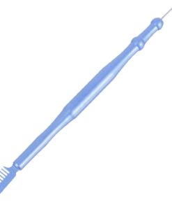 VALICLUD Séparateur de Cils Bleu en Acier Inoxydable pour Permanente et Extensions, Outil Léger et Facile à Transporter, pour Rehaussement Professionnel des Cils