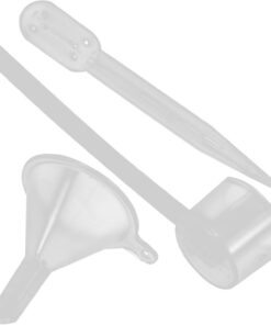 OUNONA 4 Ensembles Outil de Parfum avec Entonnoirs et Pompe Accessoire Durable pour Recharge Précise Compact et Facile à Utiliser pour Flacons Déchantillons