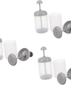 Healvian 6pièces Outils De Nettoyage Facial Distributeurs De Mousse Pour Gel Raser Accessoires De Soin Peau Portables Et Pratiques