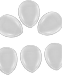 VICASKY 6pièces Mini Éponge Maquillage Silicone De Lavables Et Réutilisables Pour Application Pratique Accessoire Beauté Pour Femmes