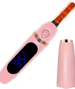 Recourbe-cils Chauffant Température Réglable Électrique | Accessoire Compact Pour Cils Pour Femme Fille Débutante Artiste Mariée Salle De Sport Maison Bureau Mariage Événement
