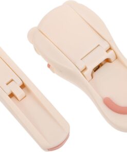 STOBAZA 2pièces Recourbe-cils Portable Plastique avec Tampons de Rechange Angle Large pour Recourbement Naturel Accessoire Maquillage pour Femmes et Filles Voyage et Usage Quotidien