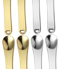 Healeved 8pièces Cuillères Zinc Pour Cosmétiques Outils De Maquillage Spatules Pour Et Masque Facial Accessoires Et