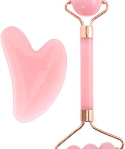 Healeved Outil De Sculpture Du Visage Et Planche De Massage Grattante Ensemble Pour La Beauté Avec Abs Et Acier Inoxydable