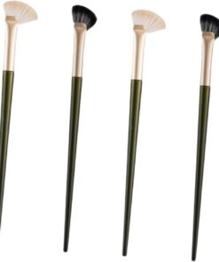 4pièces Pinceau De Contour De Nez Outil De Maquillage Angulé Pour Estomper Blush Fond De Teint Et Ombre à Paupières Brosse Cosmétique Polyvalente Pour Maquillage Éblouissant