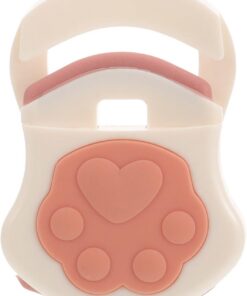 STOBAZA Recourbe-cils Portable Chat Pattes Silicone Léger Compact Outil Maquillage Voyage Femmes
