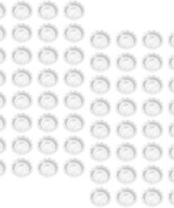 STOBAZA Godets à Colle Auto-adhésifs Base pour Extensions de Cils 120 Pièces Contenants Pratiques Accessoires Professionnels pour Faux Cils pour Salon de Beauté et Usage Personnel