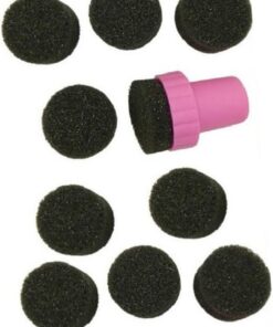 Healeved 20pièces Éponge à Tampon Manucure Pour Dégradé Outil Nail Art Éponge Pour Vernis à Accessoire Pratique Pour Débutants