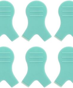 Artibetter Brosse à Cils Verte en Plastique, Lot de 10 Pièces, Outil Réutilisable pour Salon de Beauté, Assure des Cils Droits et Uniformes pour Filles et Femmes