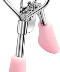 Recourbe-cils en acier inoxydable avec brosse, mascara, faux cils, accessoire de meilleur outil professionnel pour cils et boucles Pinkiou
