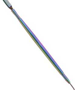 Outil de levage de cils à double extrémité avec peigne en acier inoxydable, accessoires de levage de cils pour teinte et permanente des cils