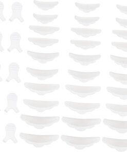 VICASKY Silicone pour Rehaussement de Cils Réutilisables Transparentes avec Brosse Y Accessoires pour Extension et Permanente des Cils Convient à Toutes Formes Yeux