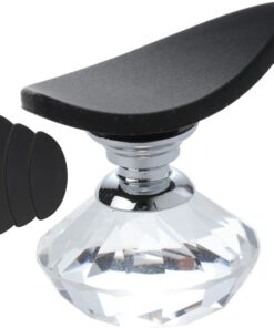 VICASKY 1ensemble Tampon à Paupières Avec Poignée Diamant De Outils De Maquillage Pour Application Ombres à Paupières Précise Maison