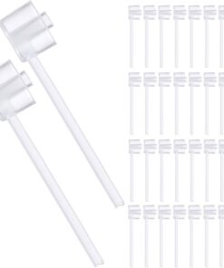 VICASKY 100 Pièces Lot de Pompes Vaporisateurs Rechargeables pour Parfum Outil Portable de Remplissage Compact Distributeur Cosmétique Pratique pour Transfert et Décantation de Maquillage
