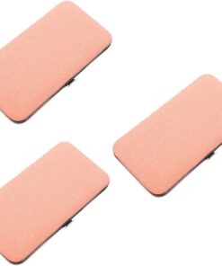 Healeved Boîte De 3 Pièces de Rangement pour pincettes Titulaire de l'organisation conteneur d'outils de Maquillage manucure Cas recourbe-Cils Porte-Pince à Cils étui Pince à Cils Rose