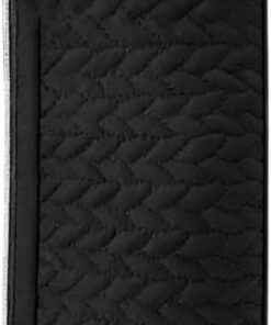 ULTECHNOVO Paquet de Voyage Noir en Polyester pour Outils de Coiffure Grosse Capacité de Rangement Portable, Déplacements Professionnels Routine Capillaire