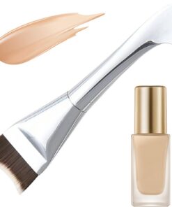 Pinceau de maquillage – Applicateur de crème liquide, pinceau de maquillage pour femme, design couvrant, poils denses doux, outil d'application de correcteur, accessoire de beauté pour nez 16,3 x 3 cm