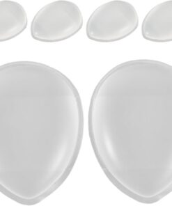 STOBAZA 6 Pièces Houppette en Silicone Mini pour Femmes, Légère et Douce, Outil de Maquillage Pratique Voyages et Déplacements Professionnels