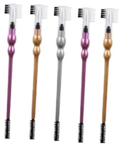 VALICLUD 9 Pièces Peignes à Sourcils Doubles Rouleau à Sourcils Outil De Maquillage Et Fard à Paupières Pratique Pour Voyages