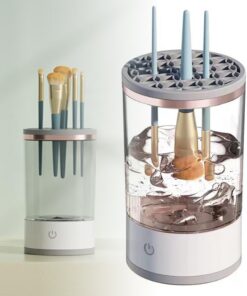 Ensemble de nettoyants pour pinceaux de maquillage, machine de séchage professionnelle pour pinceaux de maquillage, 8 W, nettoyeur de pinceaux de maquillage, machine cosmétique, outil de nettoyage de