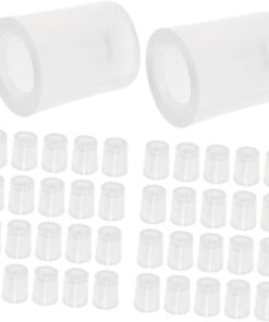 Gatuida 200 Pièces Adaptateurs Plastique pour Distributeur de Parfum Convertisseur Recharge Portable Antifuite et Outil Compact pour Facile Huile de Parfum Voyage