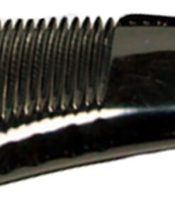 ULTECHNOVO Peigne à Cheveux en Corne de Bétail Noire, Outil de Coiffure | Peigne de Massage, Finition Lisse, Format Compact, pour Soins Capillaires et Coiffage Quotidien