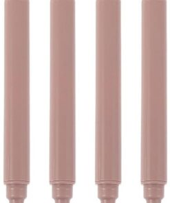 ULTECHNOVO 4 Pièces Peigne à Cils en Acier Inoxydable avec Capuchon Anti-poussière, Brosse Mascara Précise et Séparateur de Cils, Outil de Maquillage Voyages