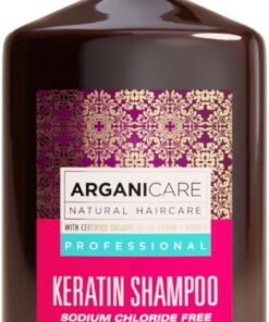 Shampoing réparateur & nutritif à la kératine hydrolysée – lavage doux, aide à lisser la cuticule, renforce la fibre capillaire, formule sans chlorure de sodium, 400 ml