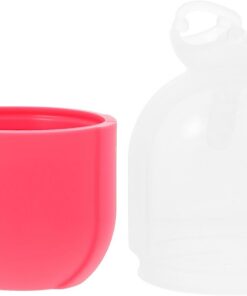 YARNOW Rouleau de Glace en Silicone pour Visage, Outil de Massage Facial pour Femmes, Soulage le Gonflement Peau et Améliore le Relâchement, Accessoire Beauté Rose