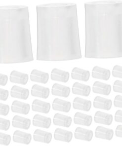 Adaptateur de Pompe pour Flacon de Parfum, Lot de 80, Plastique | Transfert Précis de Liquides, Compatible Toners et Oral, Outil Multifonction pour Dosage