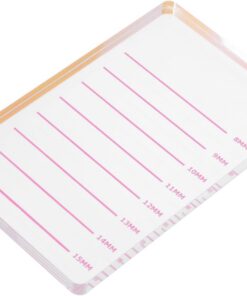 Healeved 2pièces Professional Lash Grafting Plate Pad De Grafting Pour Extensions De Outil Réutilisable Pour Salon De Et Usage Personnel Facile à Nettoyer