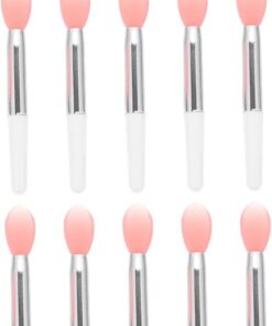 Healeved 5ensembles Applicateur Pour Masque à Et Gloss Outils De Maquillage Pour Parfait De Pinceaux Et Brosse De Masque à Pour Usage Professionnel Et Personnel