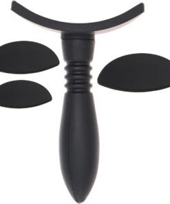 Ciieeo Tampons à Paupières en Silicone Noir 4 Pièces – Accessoires Maquillage Yeux Réutilisables, Outil Rapide et Pratique pour Fard à Paupières, Maquillage Instantané