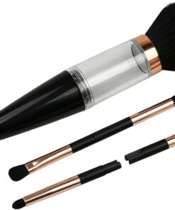 Pinceaux 5 Pièces Outil De Portable Et Réutilisable | Pinceaux Poudre Blush Fards À Paupières Pour Femmes Débutantes Professionnelles Mariage Salon Maison