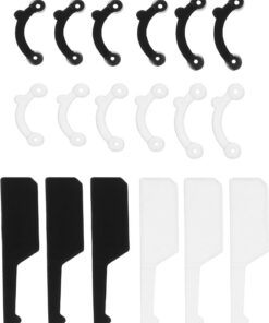 YARNOW Outil de Lifting du Nez Invisible en Silicone et Pet 18pcs Pince de Levage Facile à Porter pour Redresseur de Pont et Support Beauté Visage