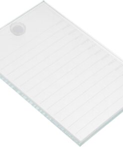 Housoutil Palette en Verre pour Extensions de Cils Professionnels, Outil Pratique pour Saisir les Faux Cils, pour Salons de Beauté et Extensions Individuelles