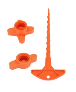 Protège-Mastic Outil de protection hygiénique | 2 couvercles pour colle à verre avec déboucheur Outil Économique Pour Atelier, Bricolage Et Réparations