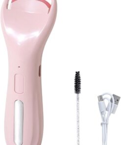 Curler à cils chauffés, cureur de cils électriques Curler à cils incurvé de | Accessoires de portables, outil de curling naturel rechargeable pour les femmes et les filles