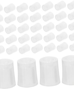 Baluue Lot de 50 adaptateurs pour pompe de parfum, distributeur de maquillage, outil de transfert pour flacon pulvérisateur rechargeable de voyage