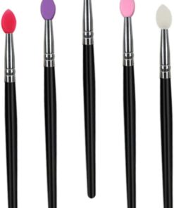 VICASKY 5pièces Pinceau Poudre Pour Visage Maquillage Pinceau Poudre Pour Visage Fard à Paupières Outils De Maquillage