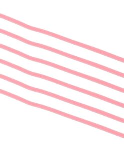 STOBAZA 3 Paires Patchs en Silicone pour Rehaussement de Cils, Bandes Élégantes Rose, Confortables et Efficaces Curling Uniforme, Outil pour Usage Beauté Professionnel ou Maison