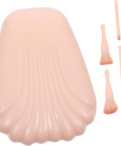 Healeved 15pièces Set De Pinceaux De Maquillage Voyage Avec Étui De Rangement Kit Professionnel Pour Ombres à Paupières Et Maquillage Outils
